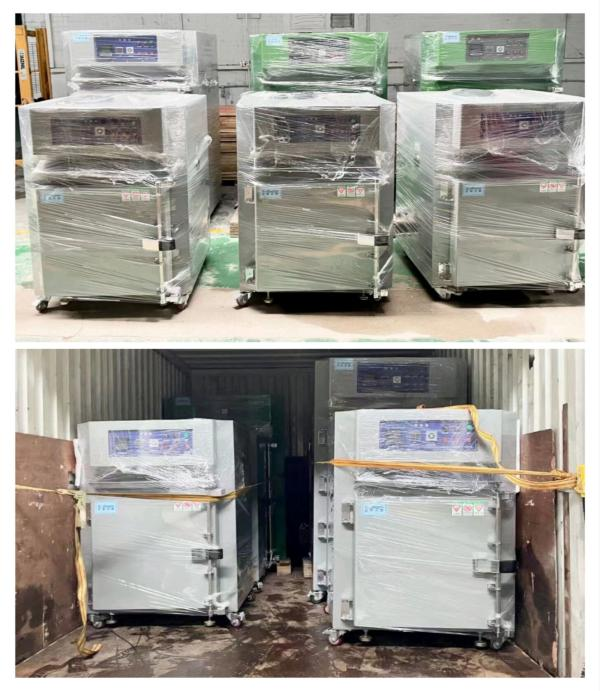 6臺非標定制高溫老化試驗箱， ?送貨廣州萬寶家用電器公司。